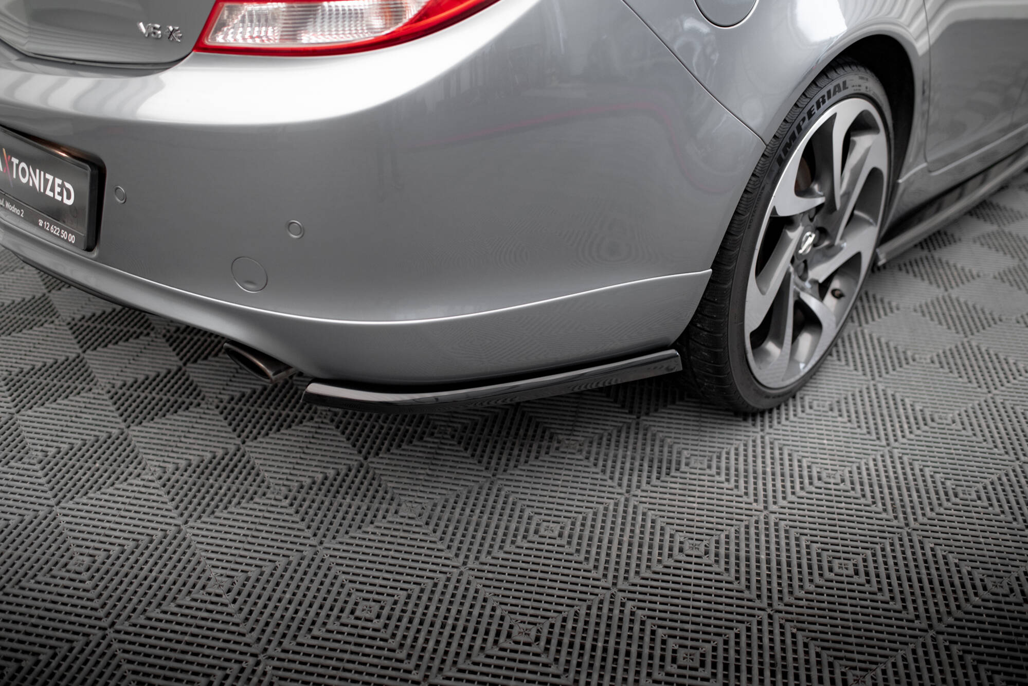 Rear Side Splitters Opel Insignia OPC-Line Mk1 - 2