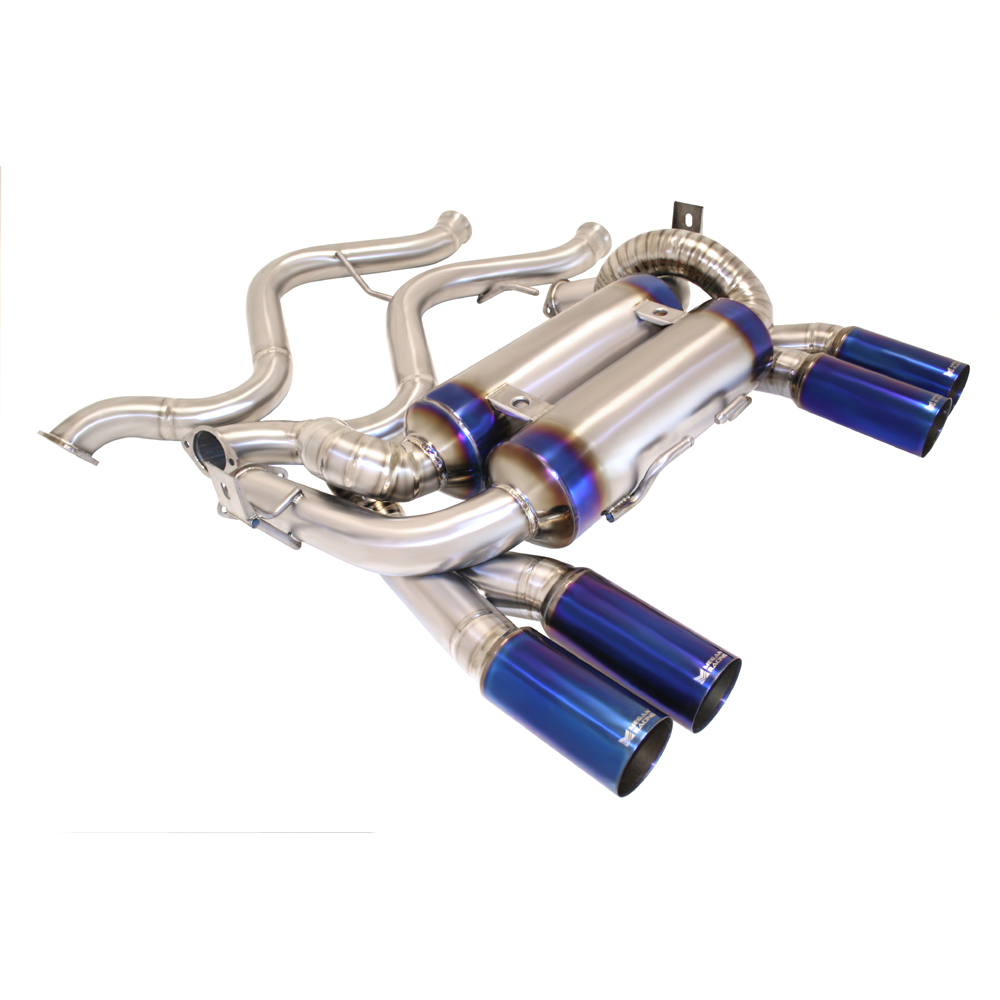 BMW E92 M3 08+ SPECTI SERIE TITANIUM EXHAUST MEGAN RACING
