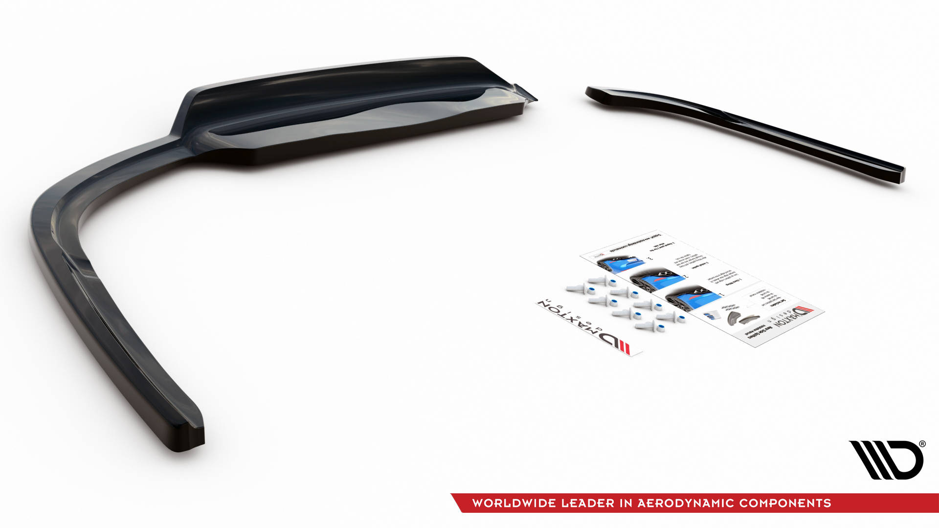 Central Rear Splitter (Vertical Bars) Opel / Vauxhall Insignia Mk2 - 6