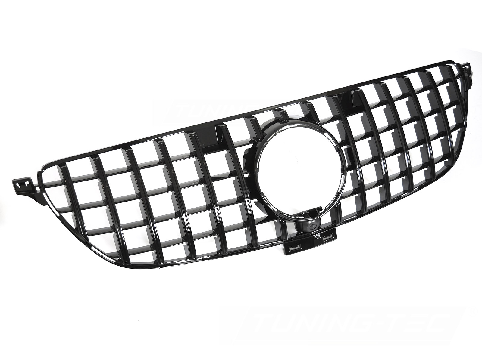 GRILL SPORT BLANK SVART TILL MERCEDES GLE C292 2015-2019