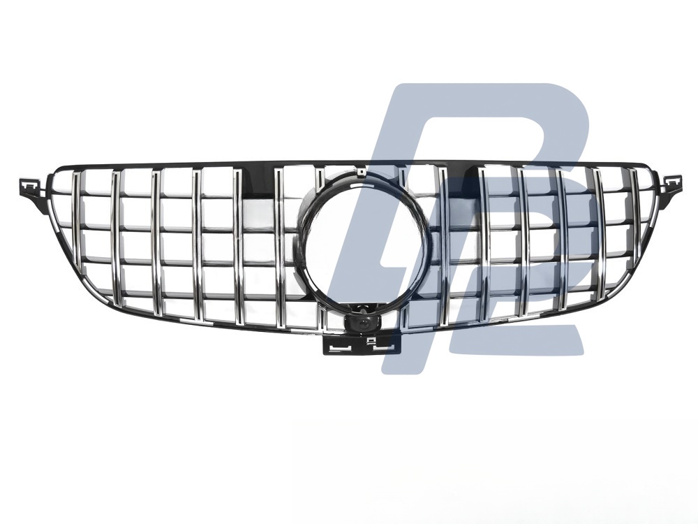 Grille Sport Black/Chrome for Mercedes GLE W166 2015–2019 - 5