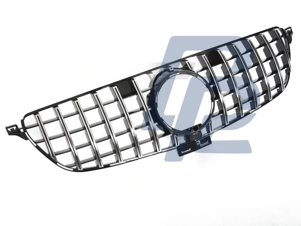 Grille Sport Black/Chrome for Mercedes GLE W166 2015–2019 - 4