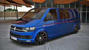 VOLKSWAGEN T6 FRONT SPLITTER V.2