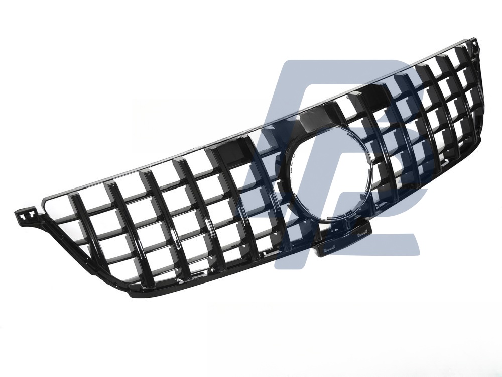 Grille Sport Gloss Black for Mercedes M-Class W166 2011–2015 - 3