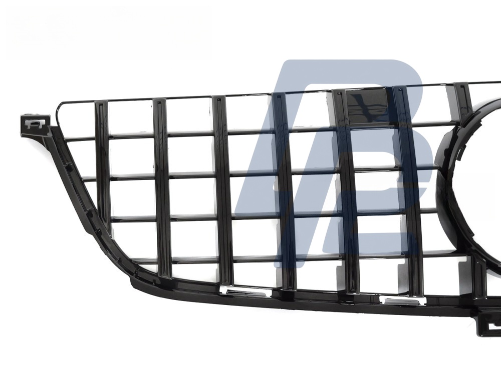Grille Sport Gloss Black for Mercedes M-Class W166 2011–2015 - 2