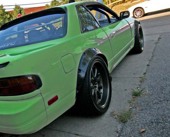 UNIVERSAL FENDER FLARES 4-PIECE SET 80CM [SIX]