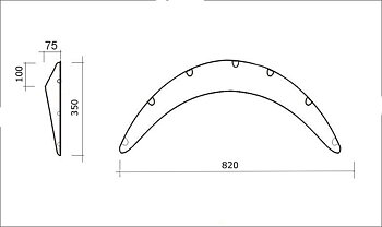 UNIVERSAL FENDER FLARES 4-DELAR SET 80CM [SIX]
