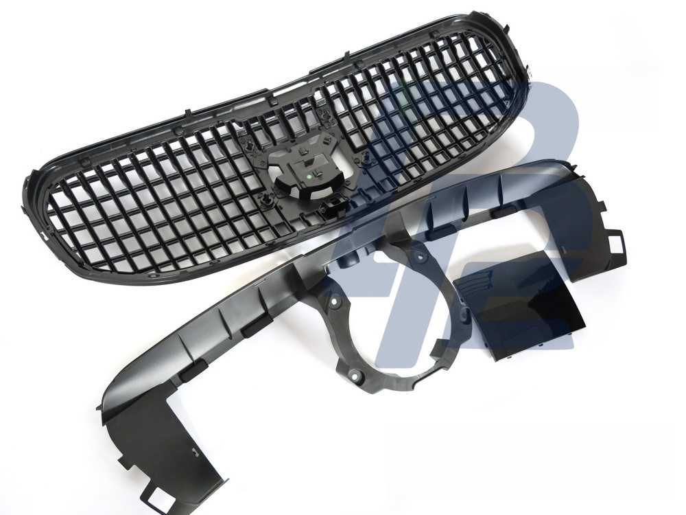 Grille Gloss Black for Mercedes GLS X167 2019–2023 - 5