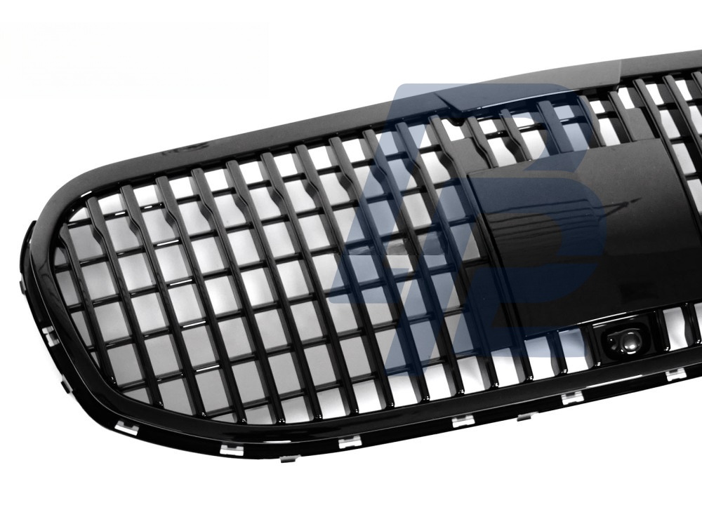 Grille Gloss Black for Mercedes GLS X167 2019–2023 - 3