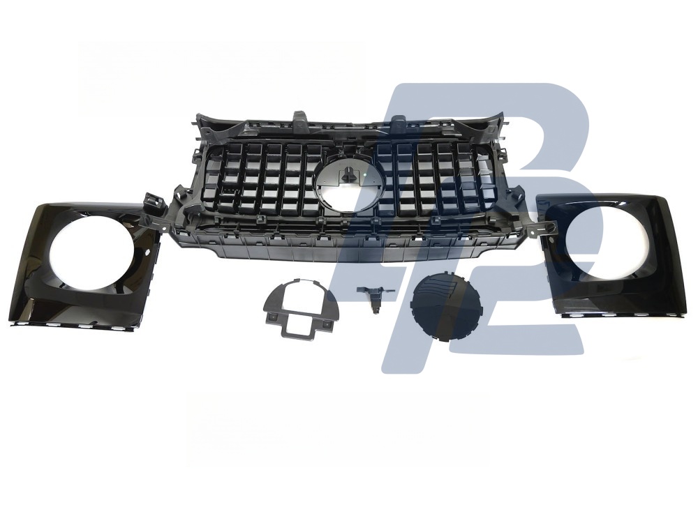 Grille Sport Gloss Black for Mercedes G-Class W464 2018–2024 - 5
