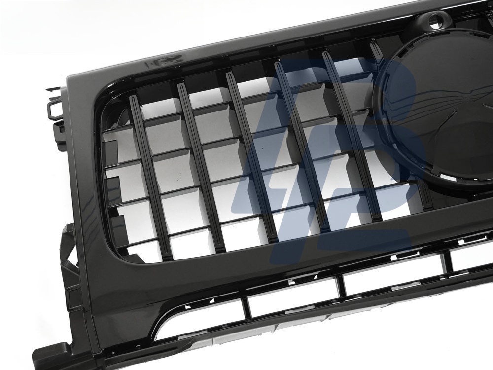Grille Sport Gloss Black for Mercedes G-Class W464 2018–2024 - 4