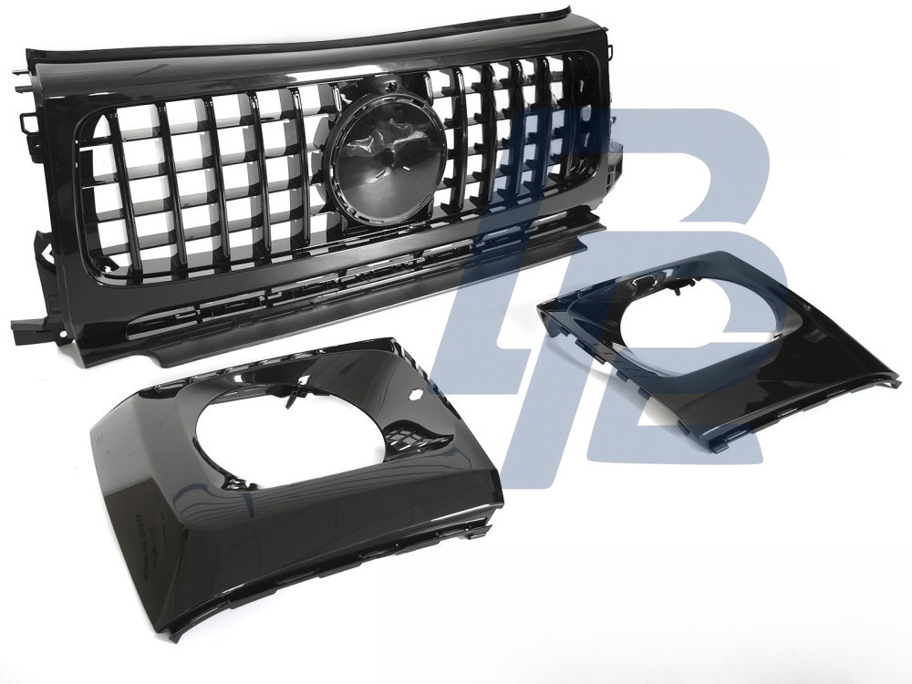 Grille Sport Gloss Black for Mercedes G-Class W464 2018–2024 - 2