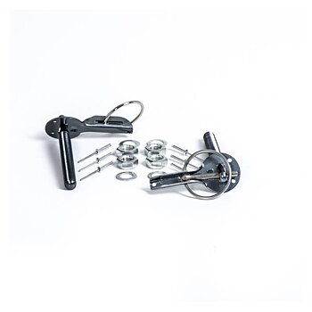GP-RACE UNIVERSAL HOODPINS / HOODLOCKS ALUMINUM TITANIUM