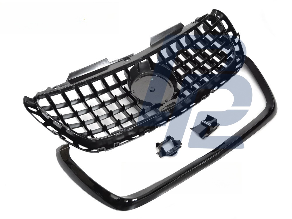 Grille Sport Black/Chrome for Mercedes Sprinter W907 2018–2022 - 3