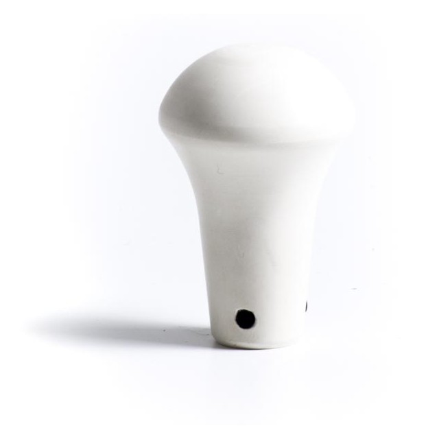 GP-RACE UNIVERSAL WHITE TEFLON GEAR KNOB INCL ADAPTERS