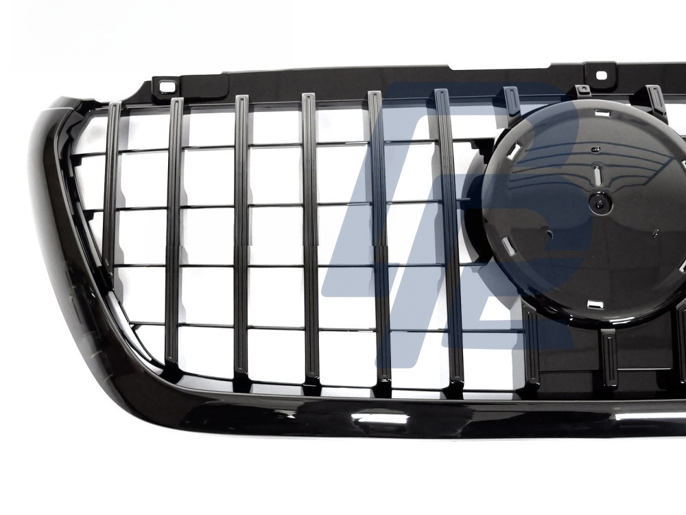 Grille Sport Gloss Black for Mercedes Sprinter W907 2018–2022 - 2