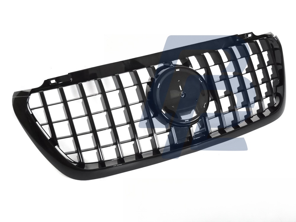 Grille Sport Gloss Black for Mercedes Sprinter W907 2018–2022 - 3