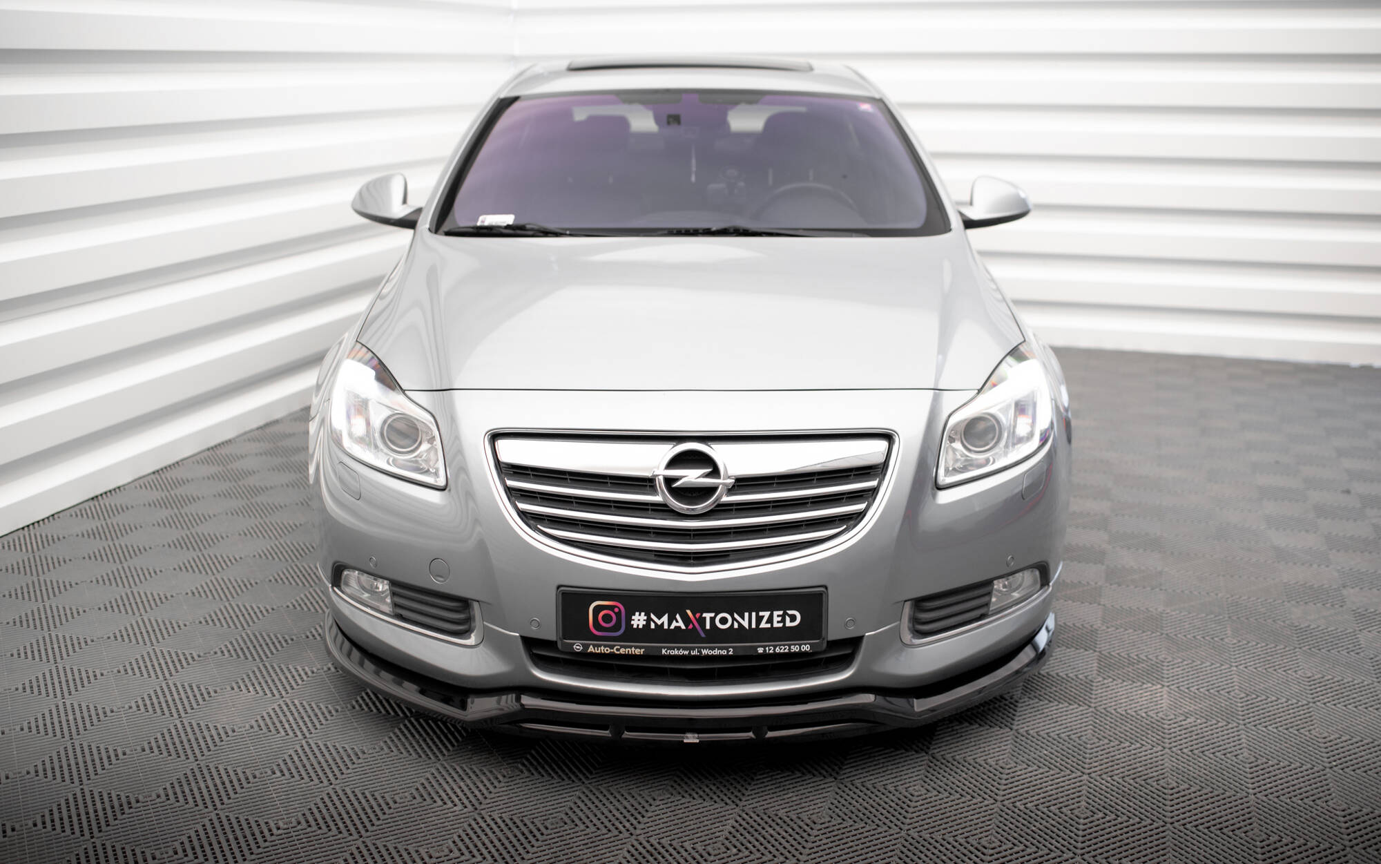 Front Splitter Opel Insignia OPC-Line Mk1 - 2