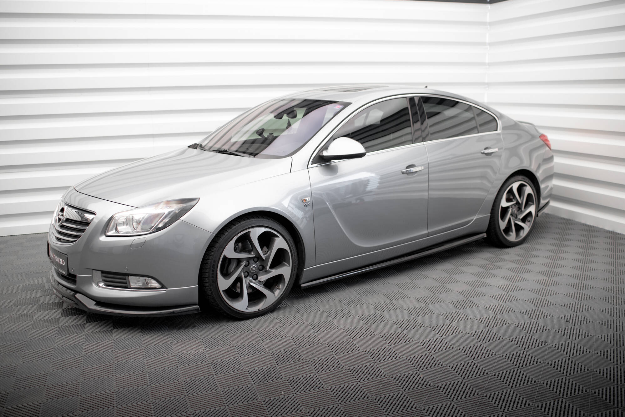 Side Skirts Diffusers Opel Insignia OPC-Line Mk1 - 4