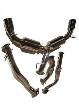 TOYOTA MR2 SW20 TURBO DUAL TIP TURBOBACK EXHAUST SYSTEM