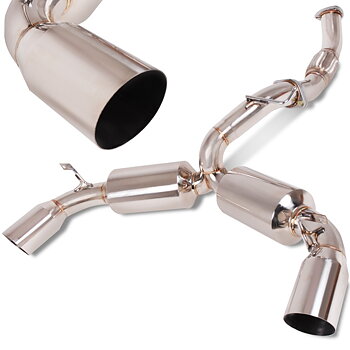 TOYOTA MR2 SW20 TURBO DUAL TIP TURBOBACK EXHAUST SYSTEM
