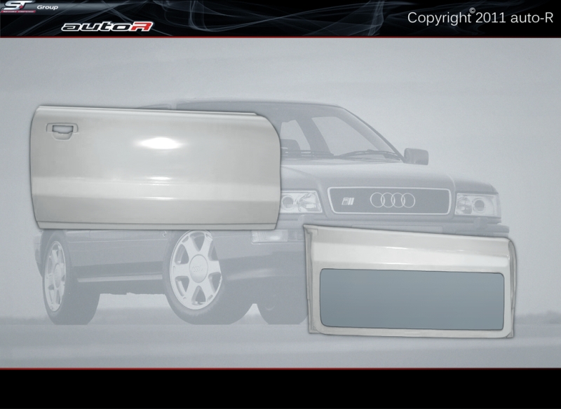AUDI COUPE/S2 RIGHT DOOR LIGHTWEIGHT-OEM 4KG [AUTOR]