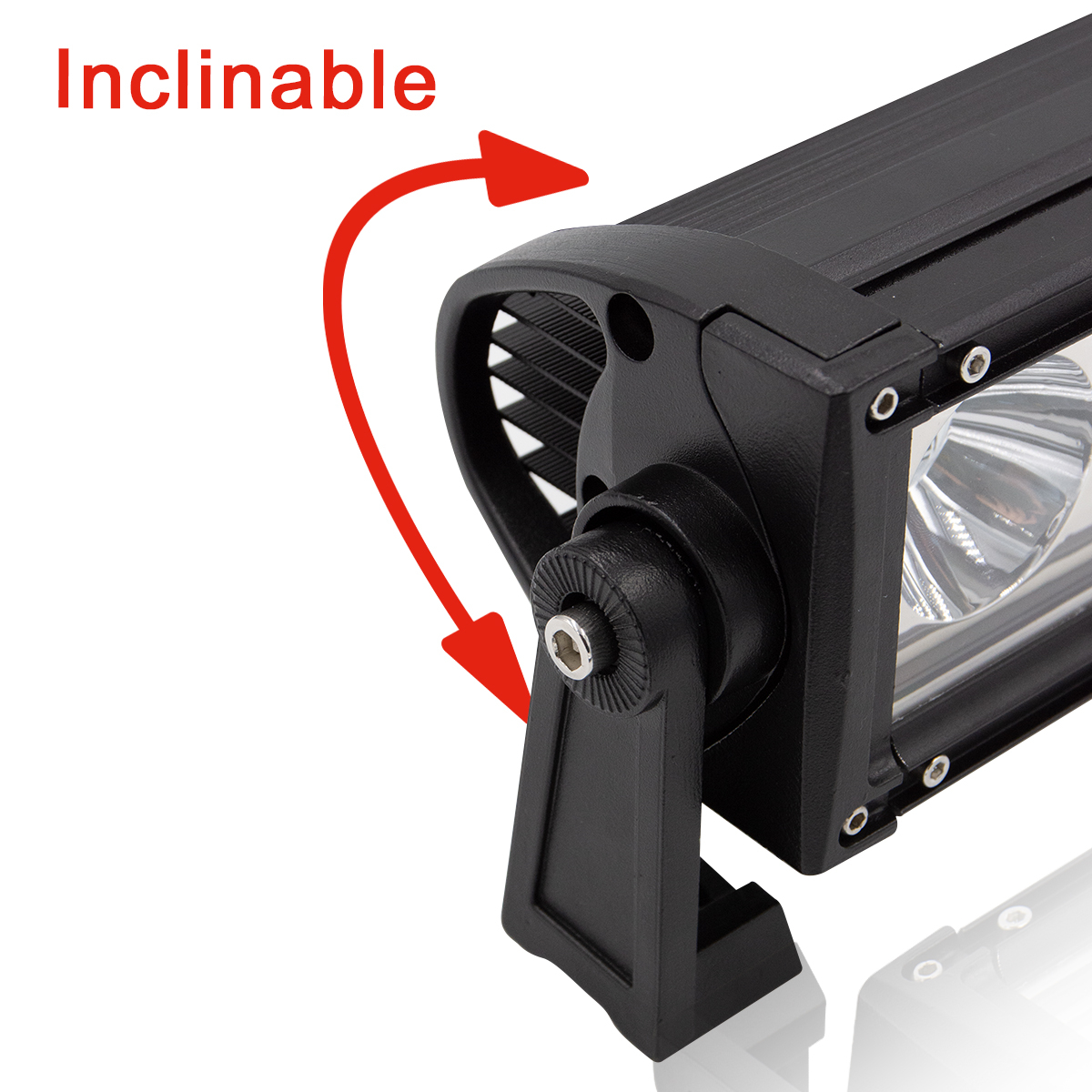 PACK OF 2 RRS 8 LED HEADLIGHT STRIPS + 2 ADDITIONAL 4 LED CORNERING LIGHTS - 3