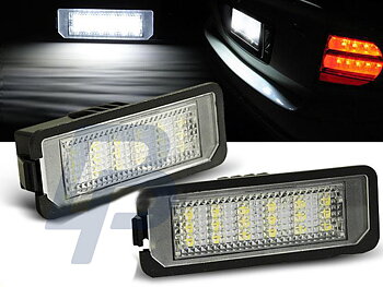 LICENSE LED LIGHTS VW GOLF IV GOLF V PASSAT B6 PASSAT CC EOS PHATEON NEW BEETLE 06- SCIROCO LUPO 99-06 POLO 9N3