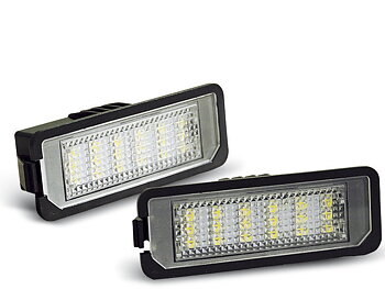 LICENSE LED LIGHTS VW GOLF IV GOLF V PASSAT B6 PASSAT CC EOS PHATEON NEW BEETLE 06- SCIROCO LUPO 99-06 POLO 9N3