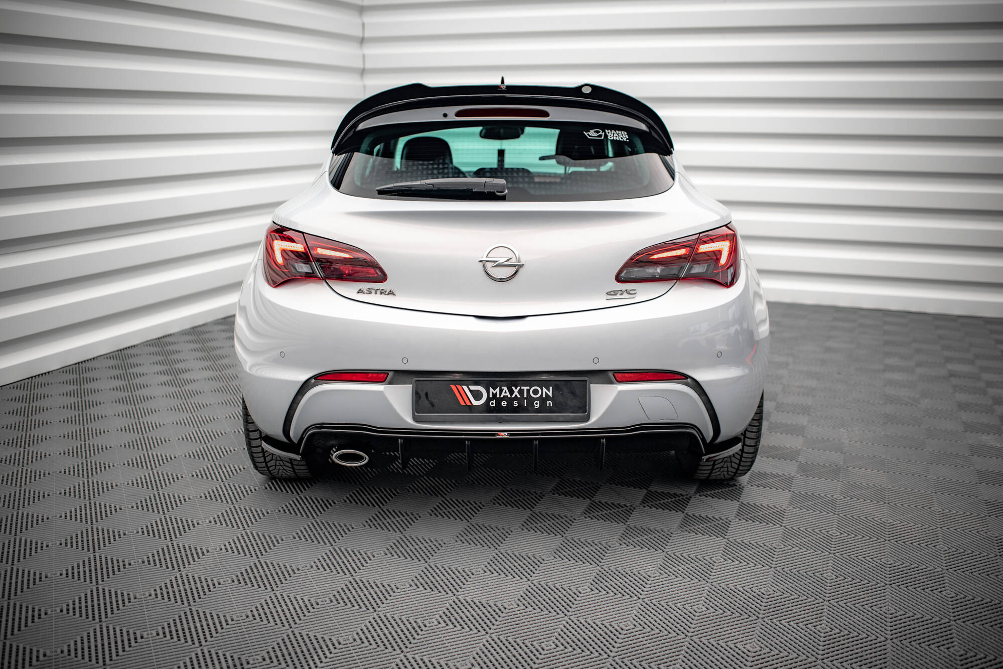Rear Side Splitters V.2 Opel Astra GTC OPC-Line J - 2