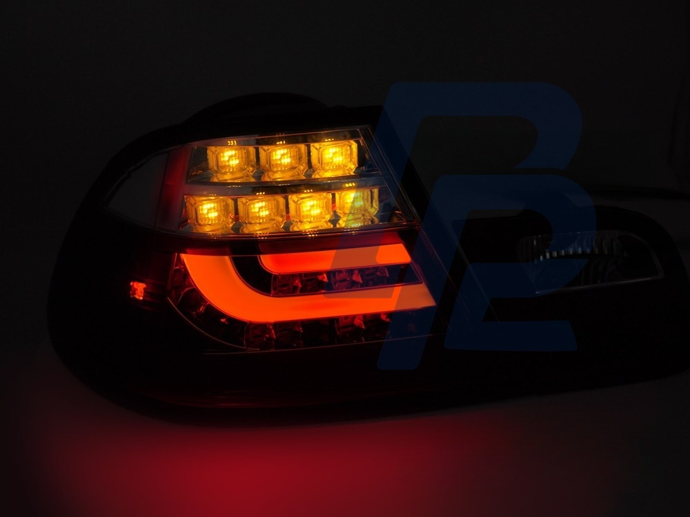 LED Tail Lights Black for BMW E46 2003–2006 Coupe - 4