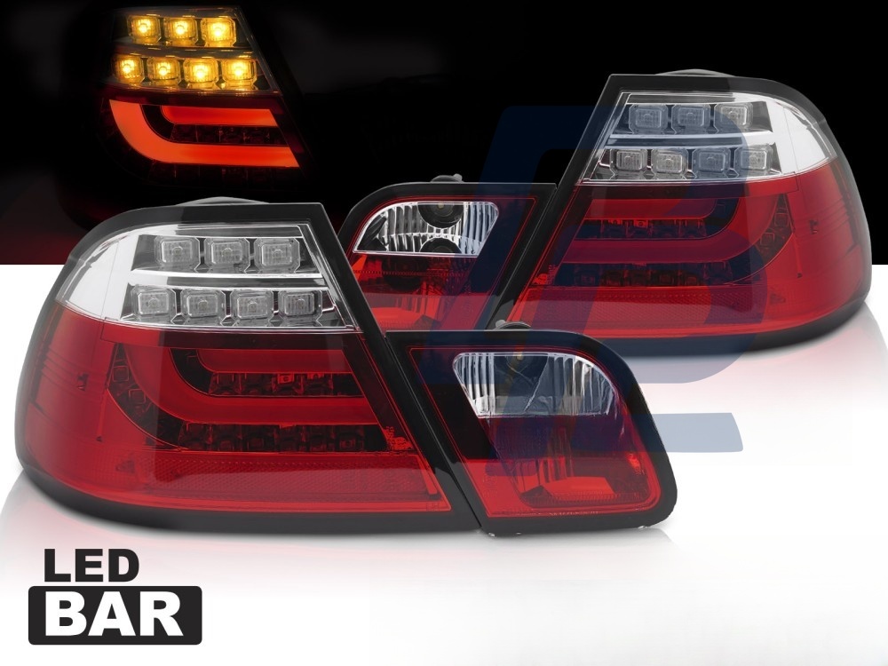 LED Tail Lights Red for BMW E46 1999–2003 Coupe - 5