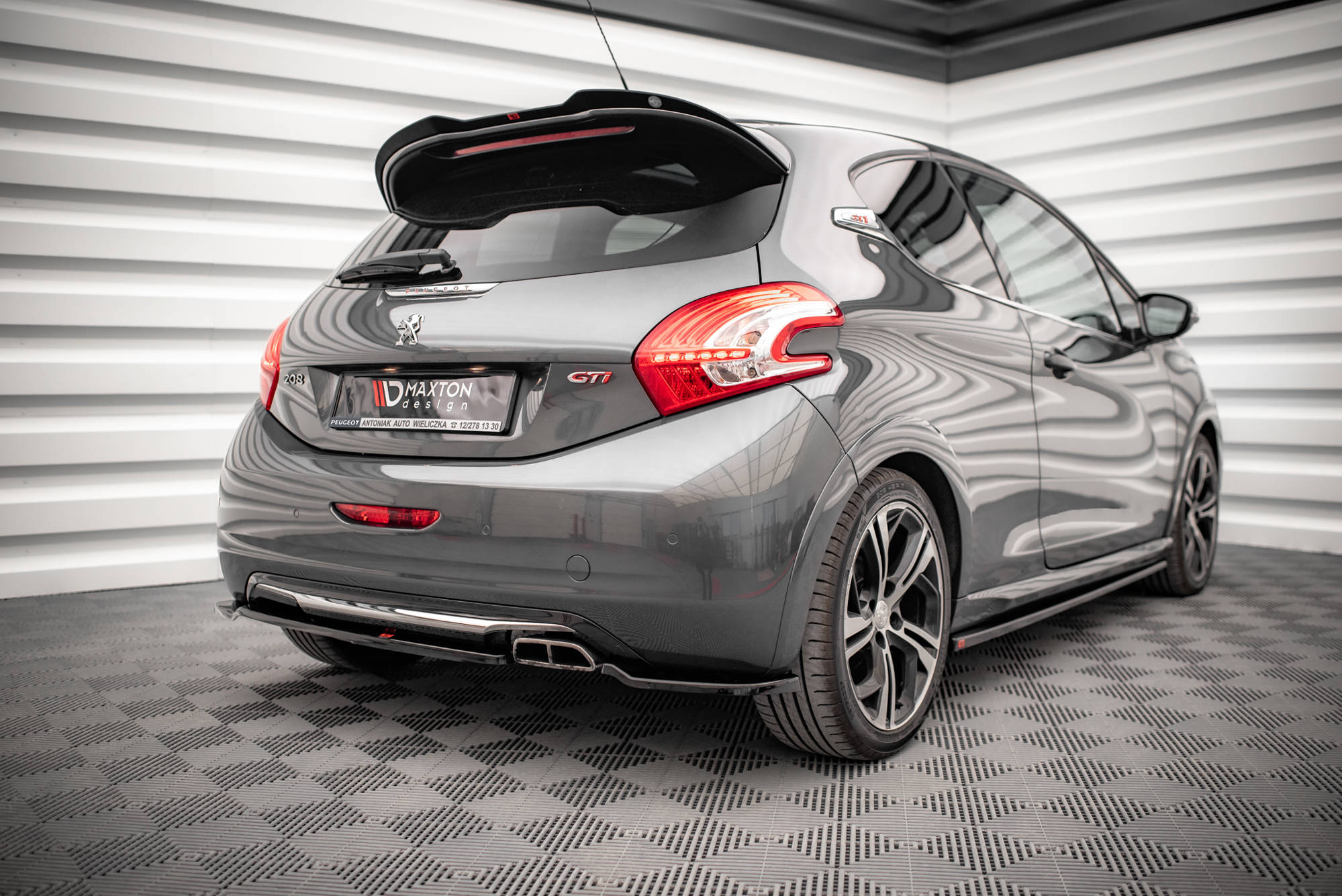 Spoiler CAP Peugeot 208 GTI Mk1 - 3