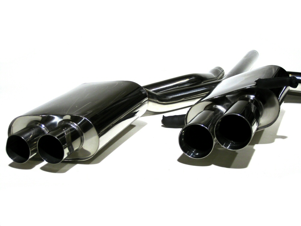 AUDI S4 B5 97-02 2.7 V6 STAINLESS STEEL EXHAUST SYSTEM - 5