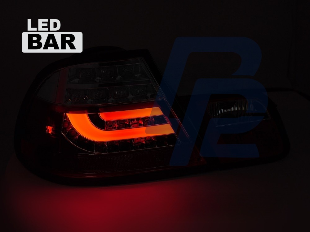 LED Tail Lights Black for BMW E46 1999–2003 Coupe - 2