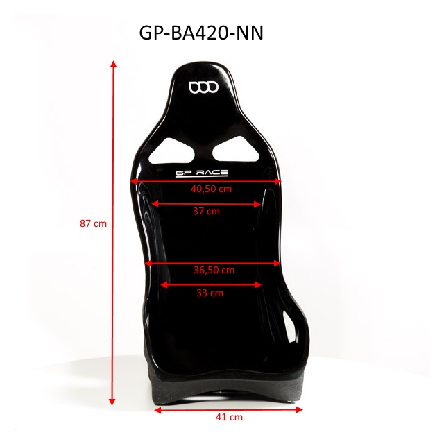 GP-RACE UNIVERSAL RACING BUCKET SEAT ROADSTER - 4