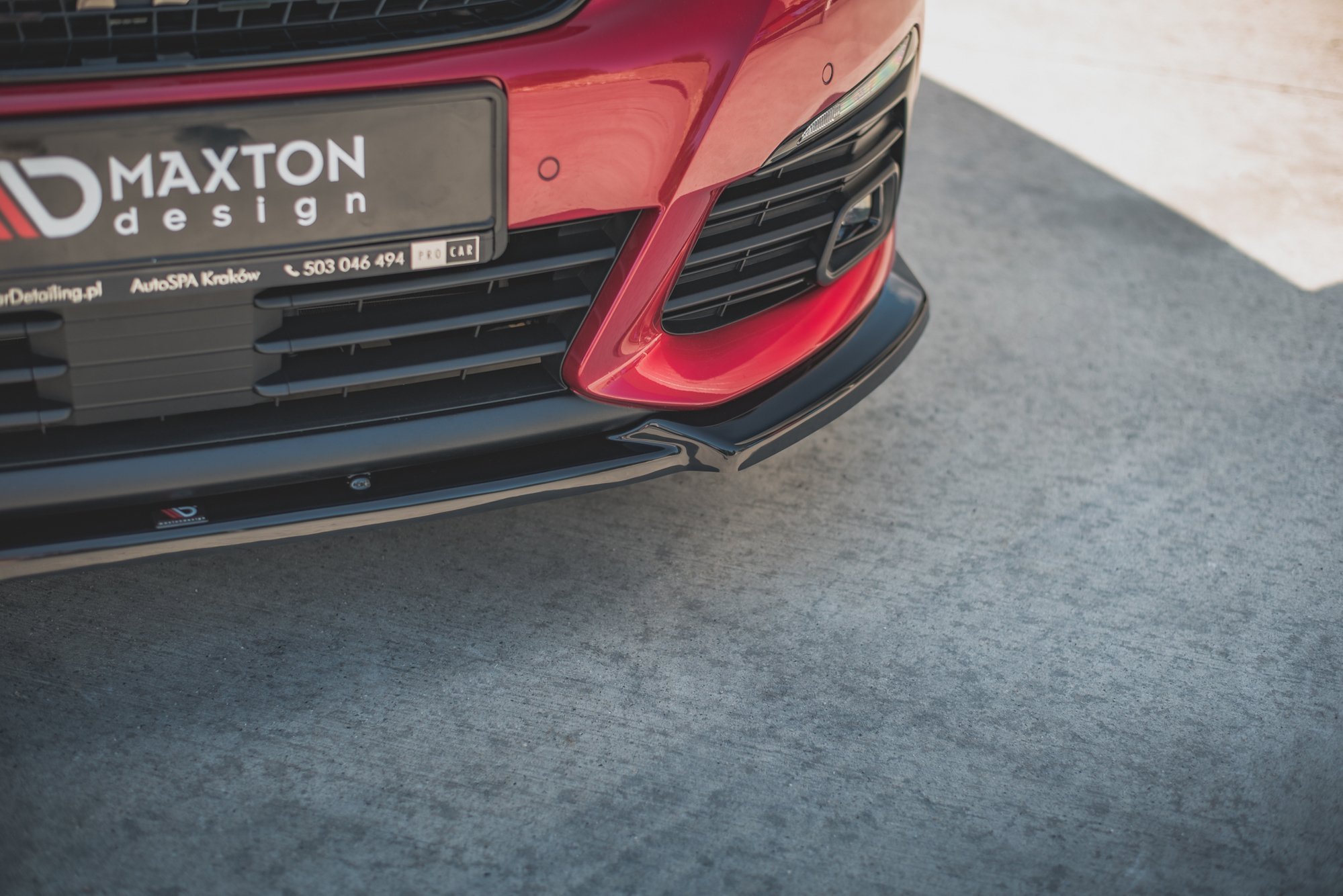 Front Splitter V.1 Peugeot 308 GT Mk2 Facelift - 5
