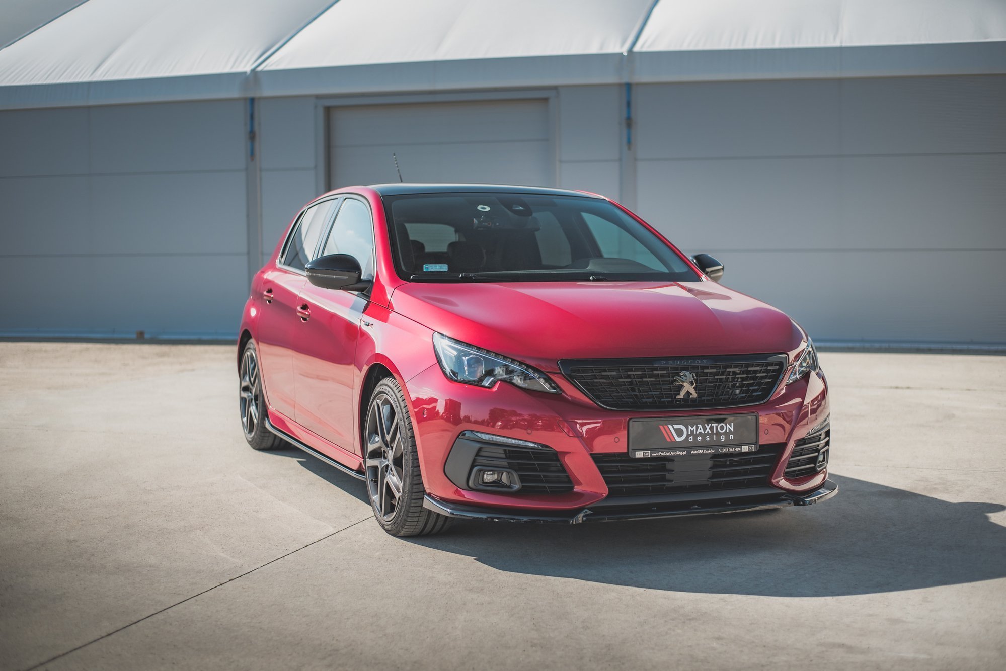 Front Splitter V.1 Peugeot 308 GT Mk2 Facelift - 2