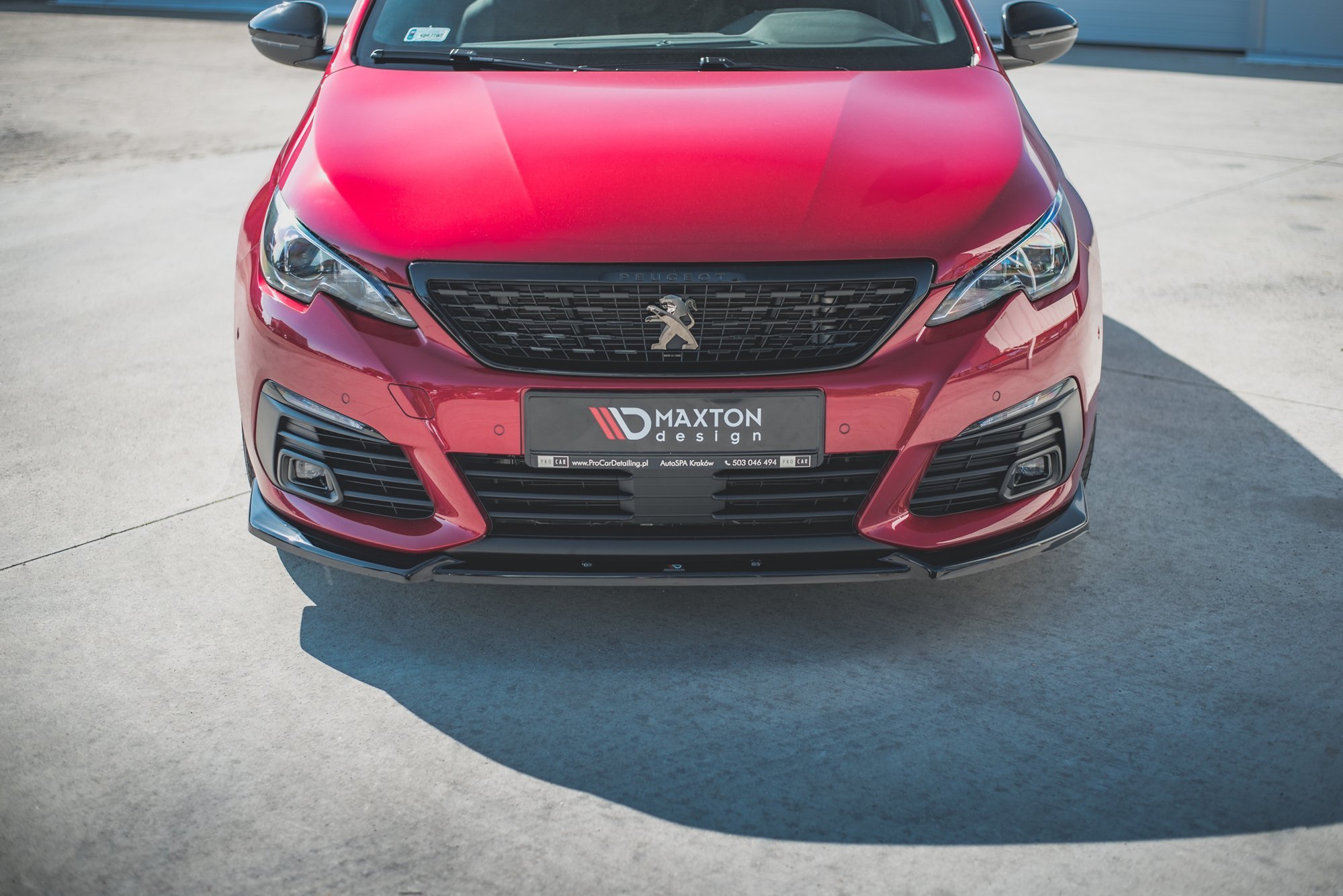 Front Splitter V.1 Peugeot 308 GT Mk2 Facelift - 3