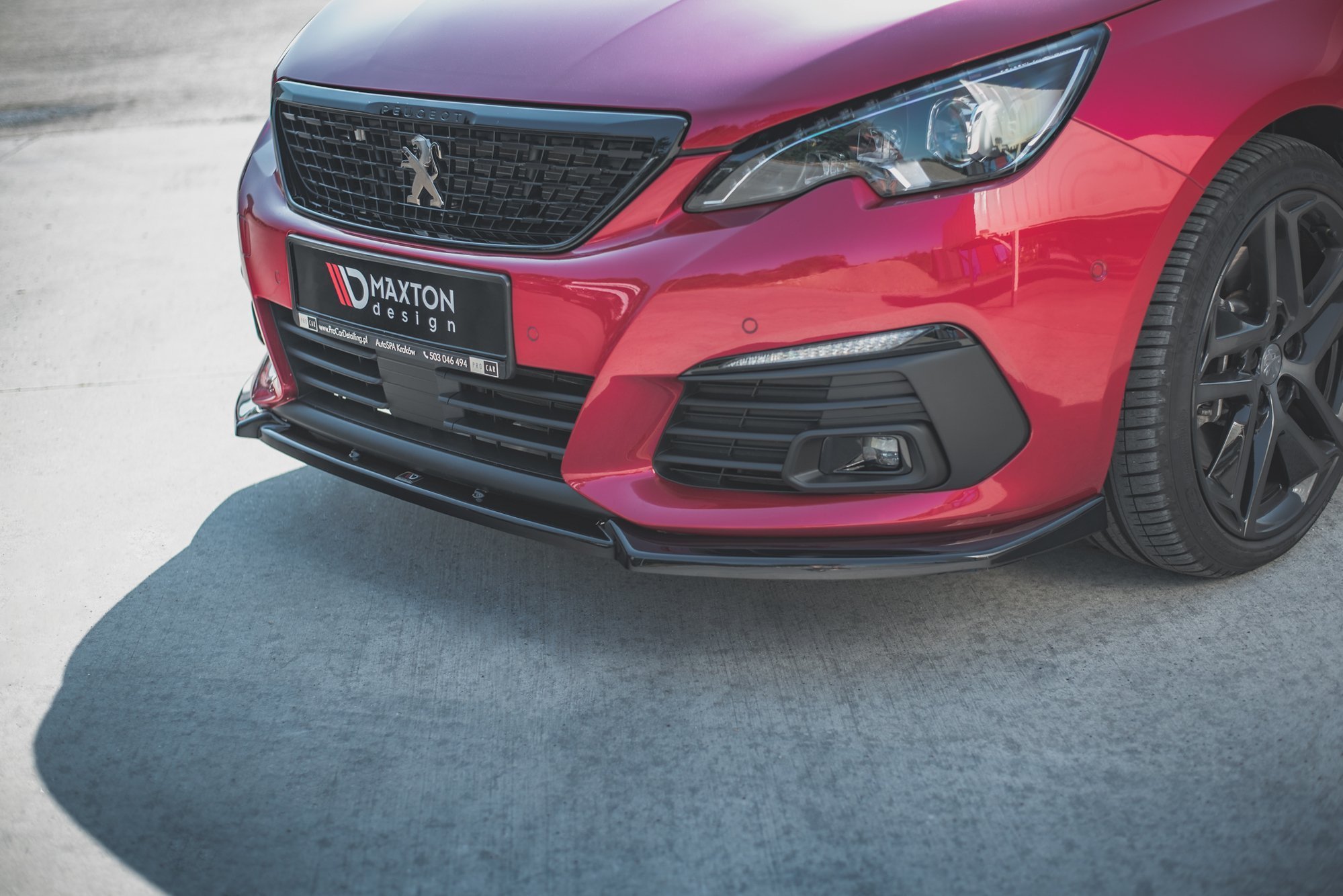 Front Splitter V.1 Peugeot 308 GT Mk2 Facelift - 4