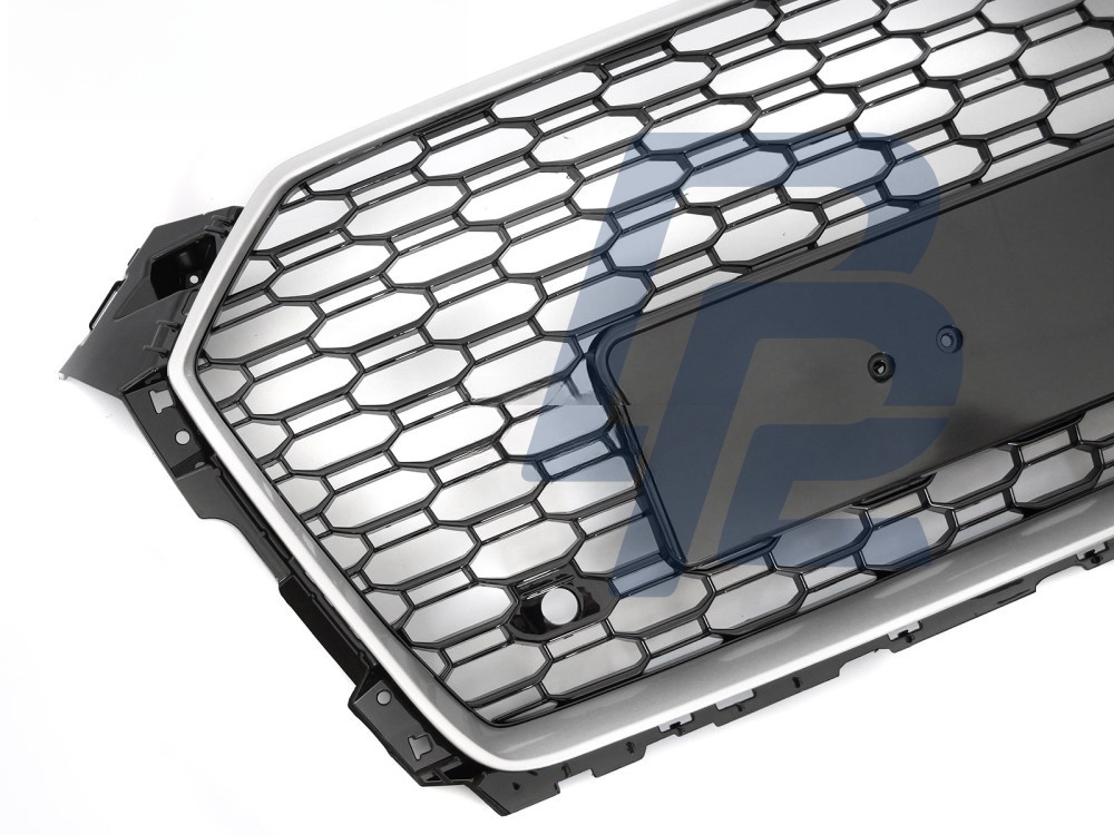 Grille Sport Silver Black PDC for Audi A5 F5 2016–2018 - 2