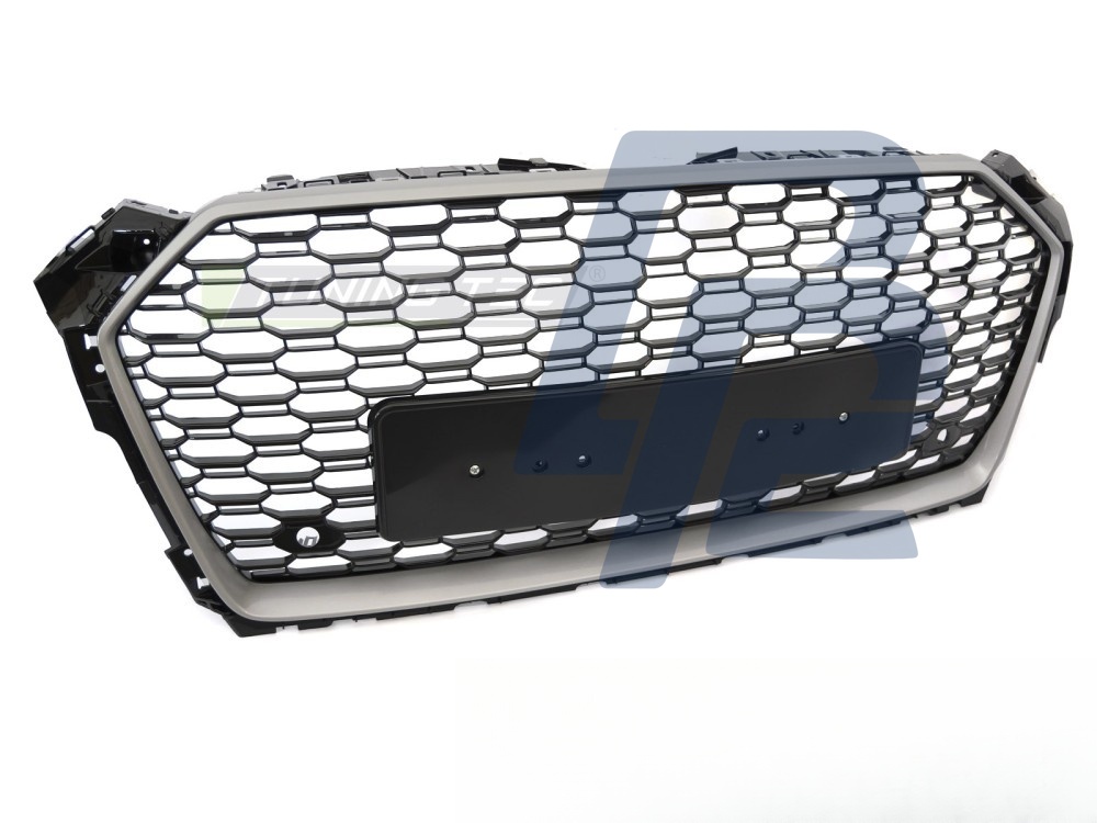 Grille Sport Silver Black PDC for Audi A5 F5 2016–2018 - 4
