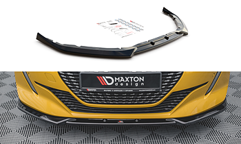FRONT SPLITTER V.2 SUITABLE FOR PEUGEOT 208 MK2 – MAXTON DESIGN