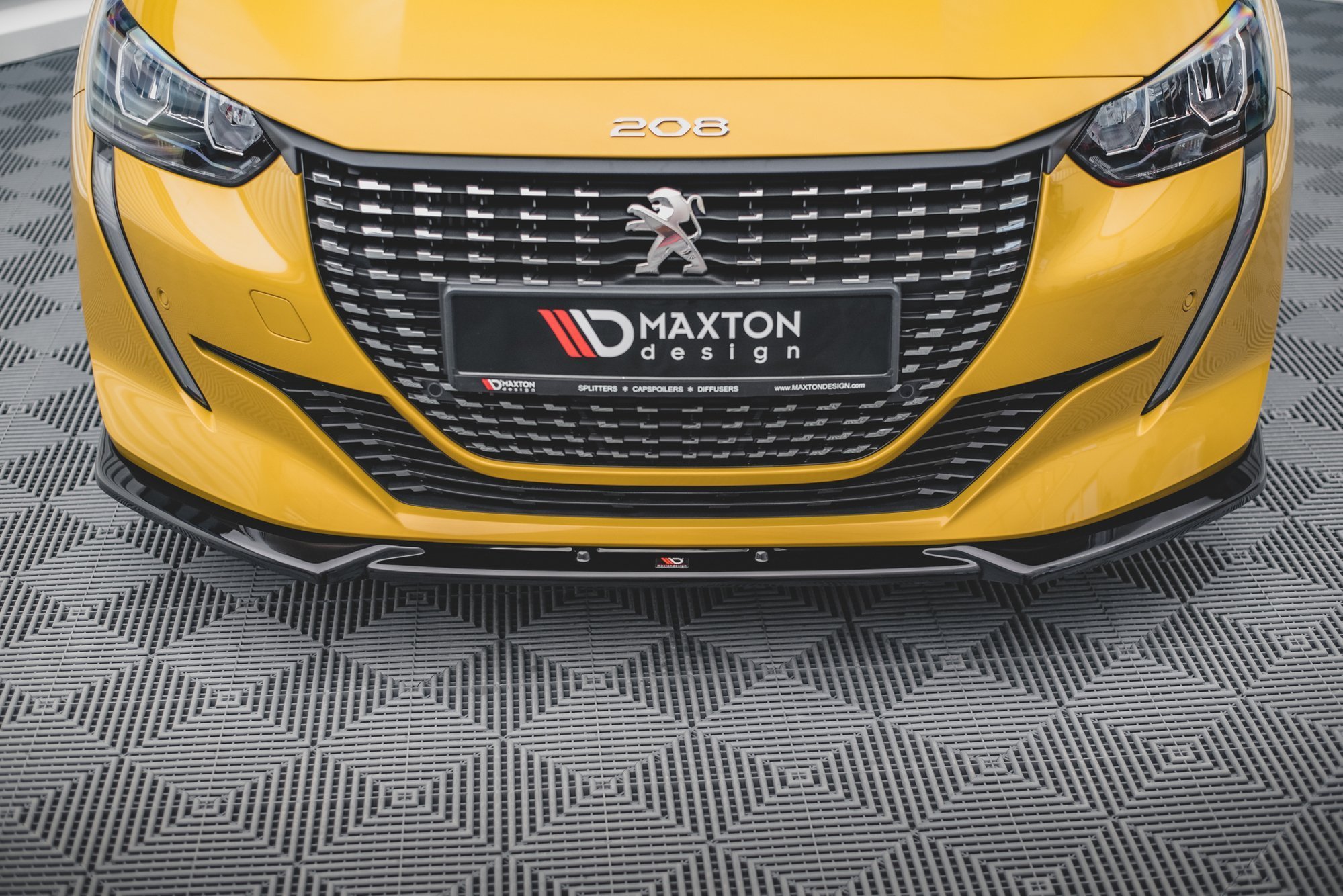Front Splitter V2 Peugeot 208 MK2 (2019-) - 3