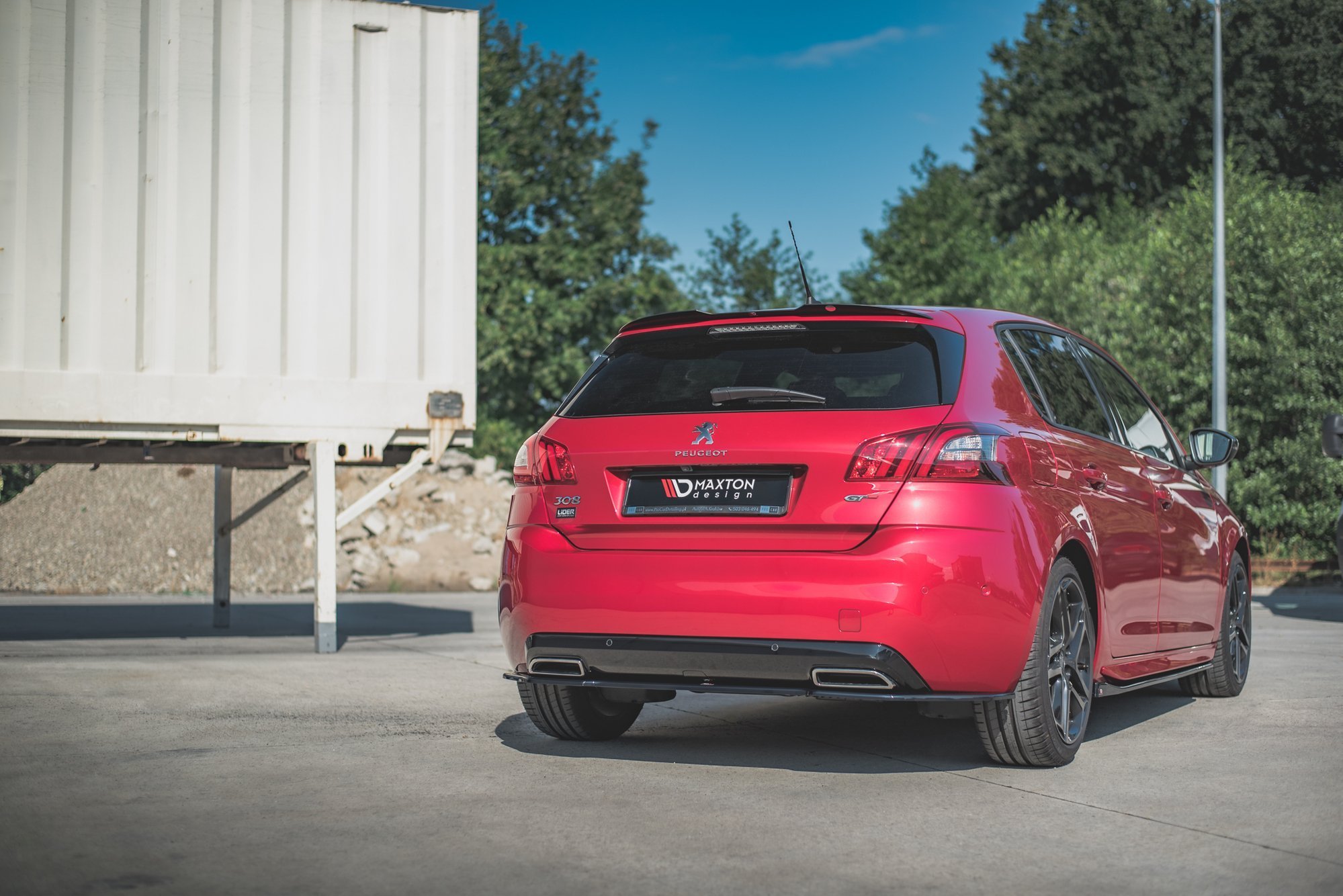 Spoiler CAP Peugeot 308 GT Mk2 Facelift - 3