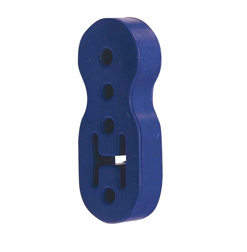 UNIVERSAL EXHAUST RUBBER BLUE MULTISIZE 4X0.9MM