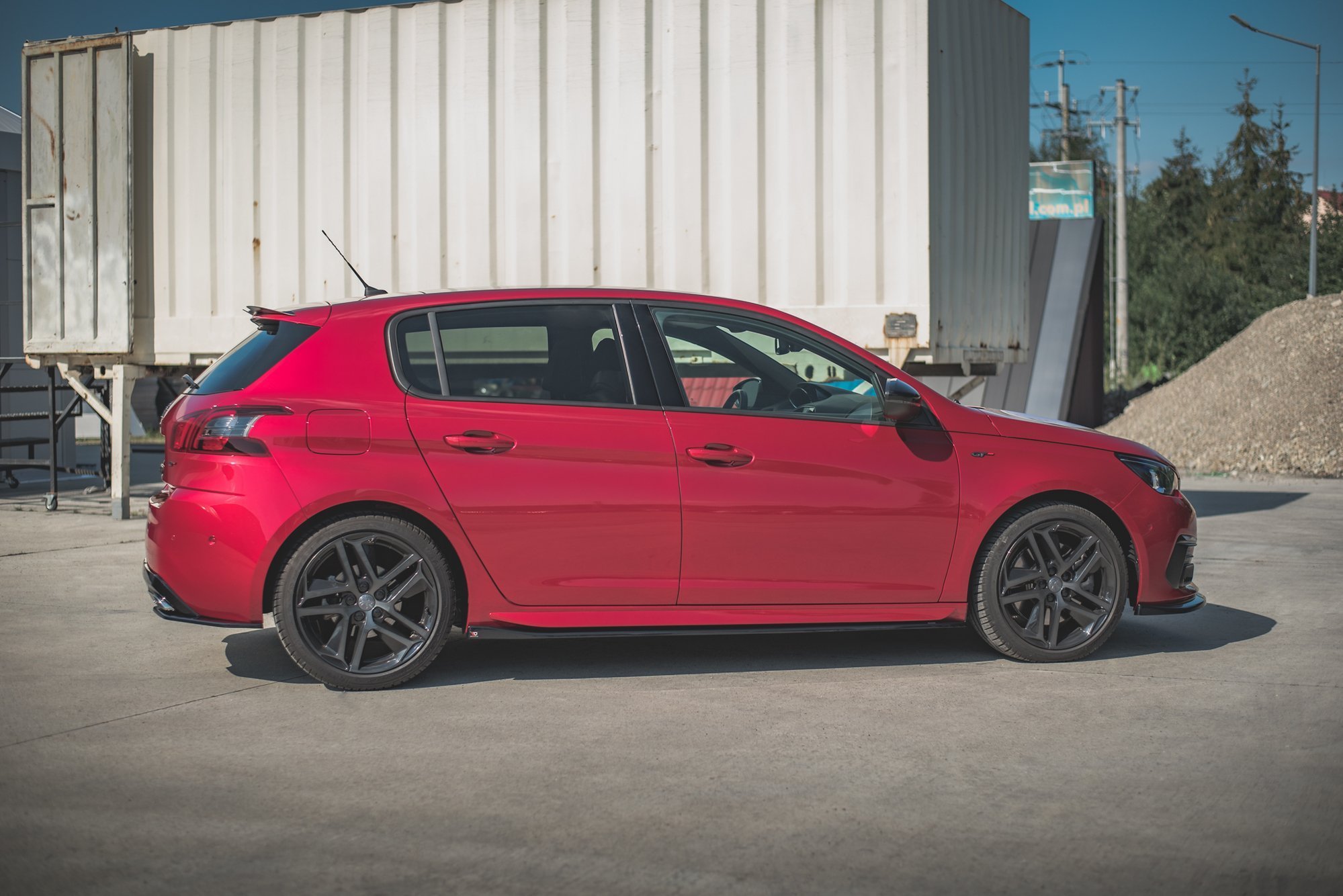 Side Skirts Diffusers Peugeot 308 GT Mk2 Facelift (2017-) - 2