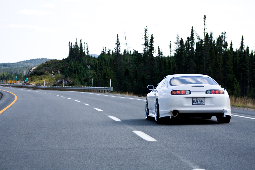 TOYOTA SUPRA 93-98 DO LUCK II STYLE BAKRE STÖTFÅNGARE LIPS [AERO] - 5