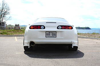TOYOTA SUPRA 93-98 DO LUCK II STYLE REAR BUMPER LIPS [AERO]