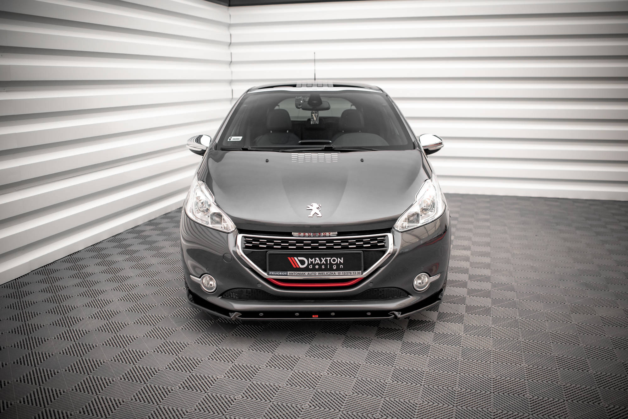 Front Splitter V.2 Peugeot 208 GTI MK1 - 2
